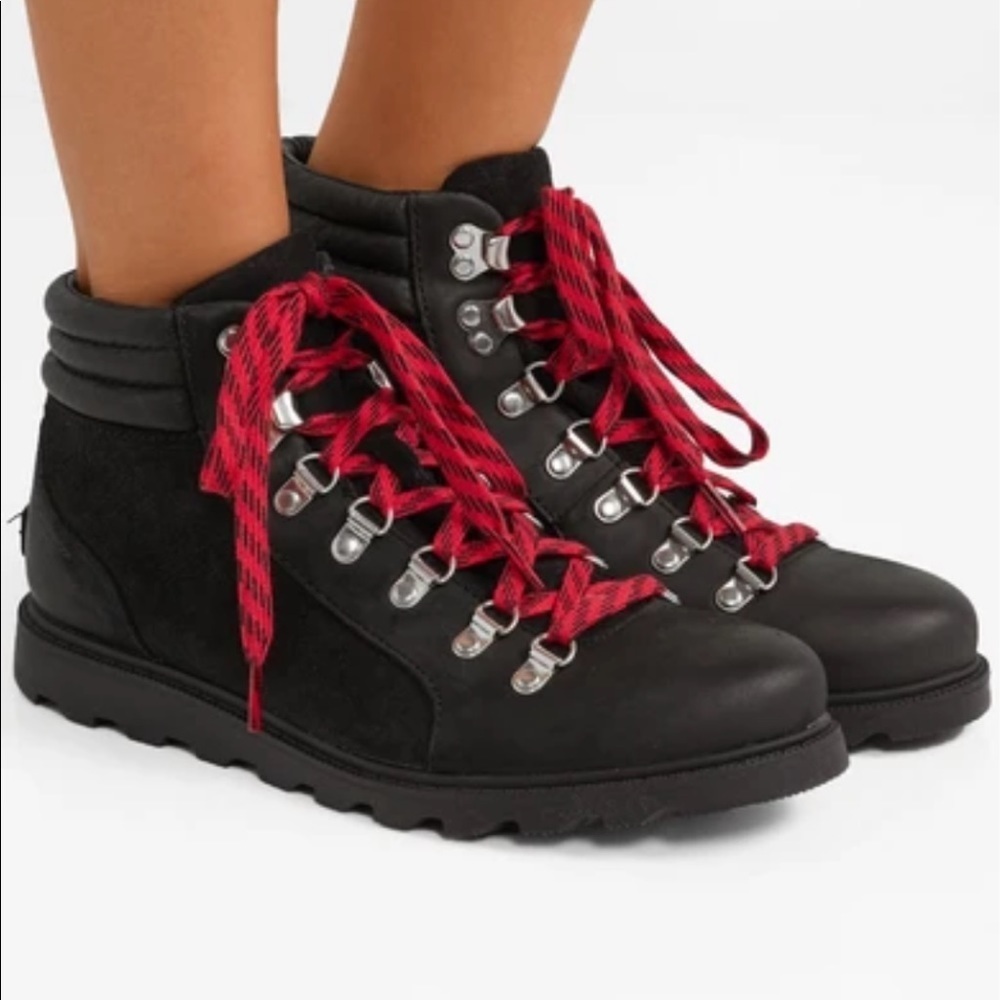 Sorel Ainsley Conquest Waterproof Leather Boot New